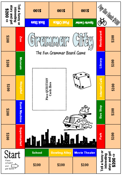 grammar city free grammar board game all things grammar